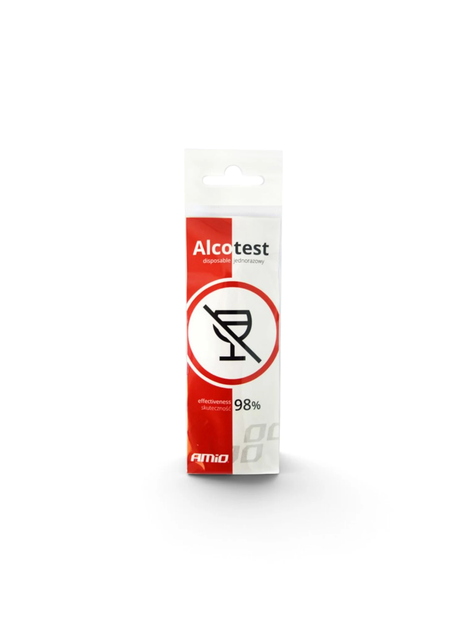 Tester alcoolemie unica folosinta 01160 Amio