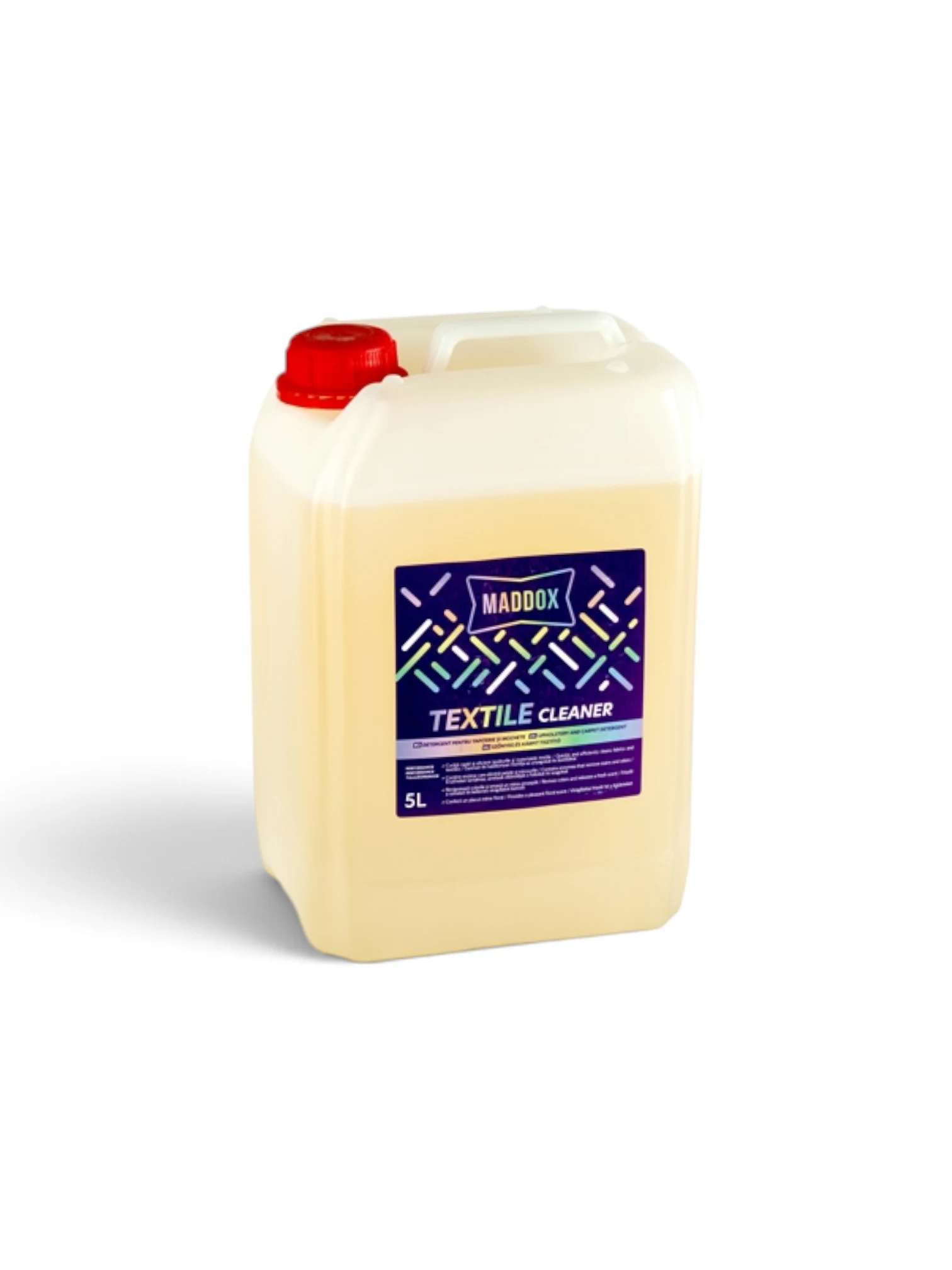 Textile Cleaner - Solutie Curatat Tapiterie Si Covorase Textile 5L Maddox