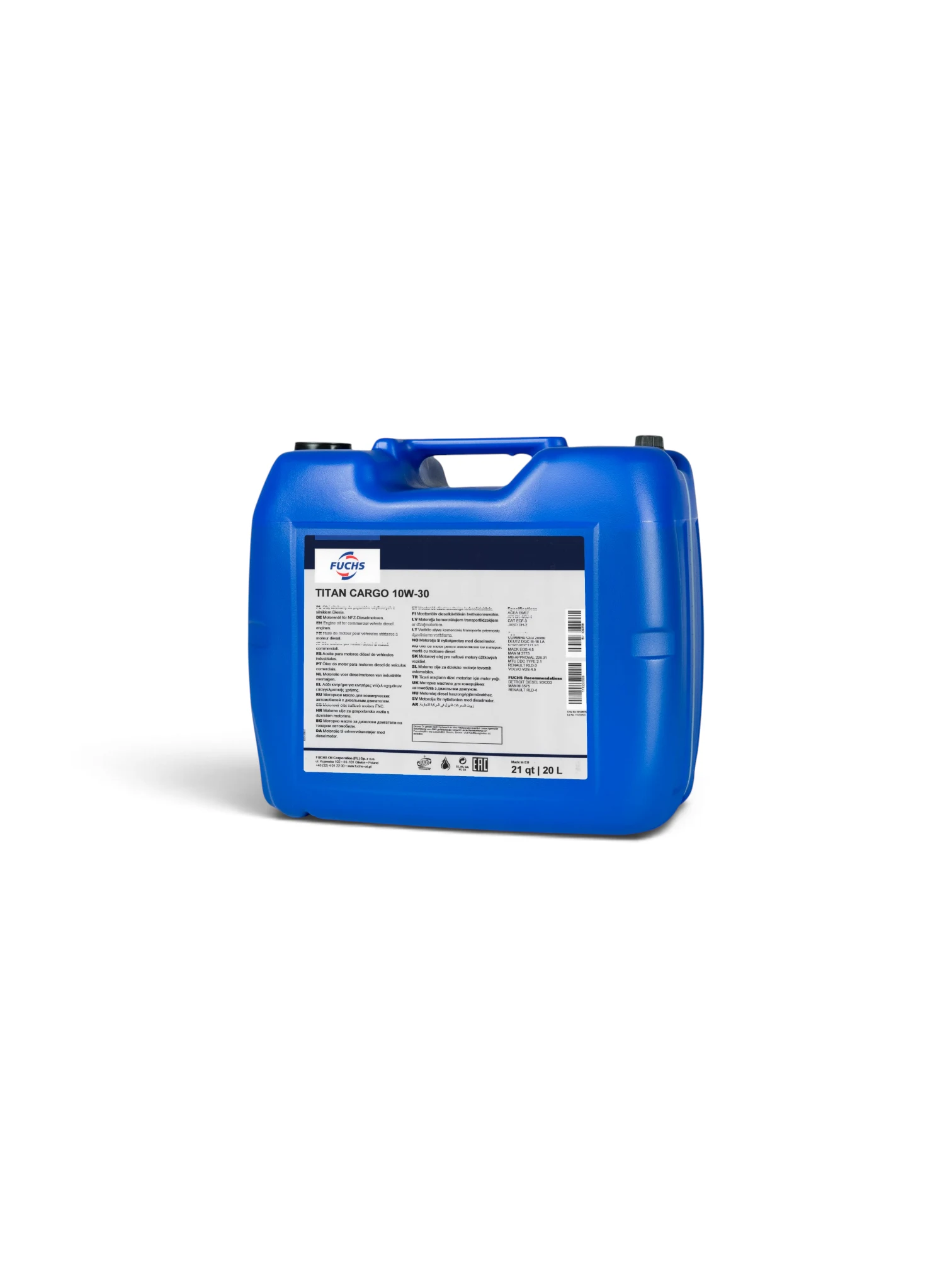 Ulei Motor, Titan Cargo 10W-30 20L