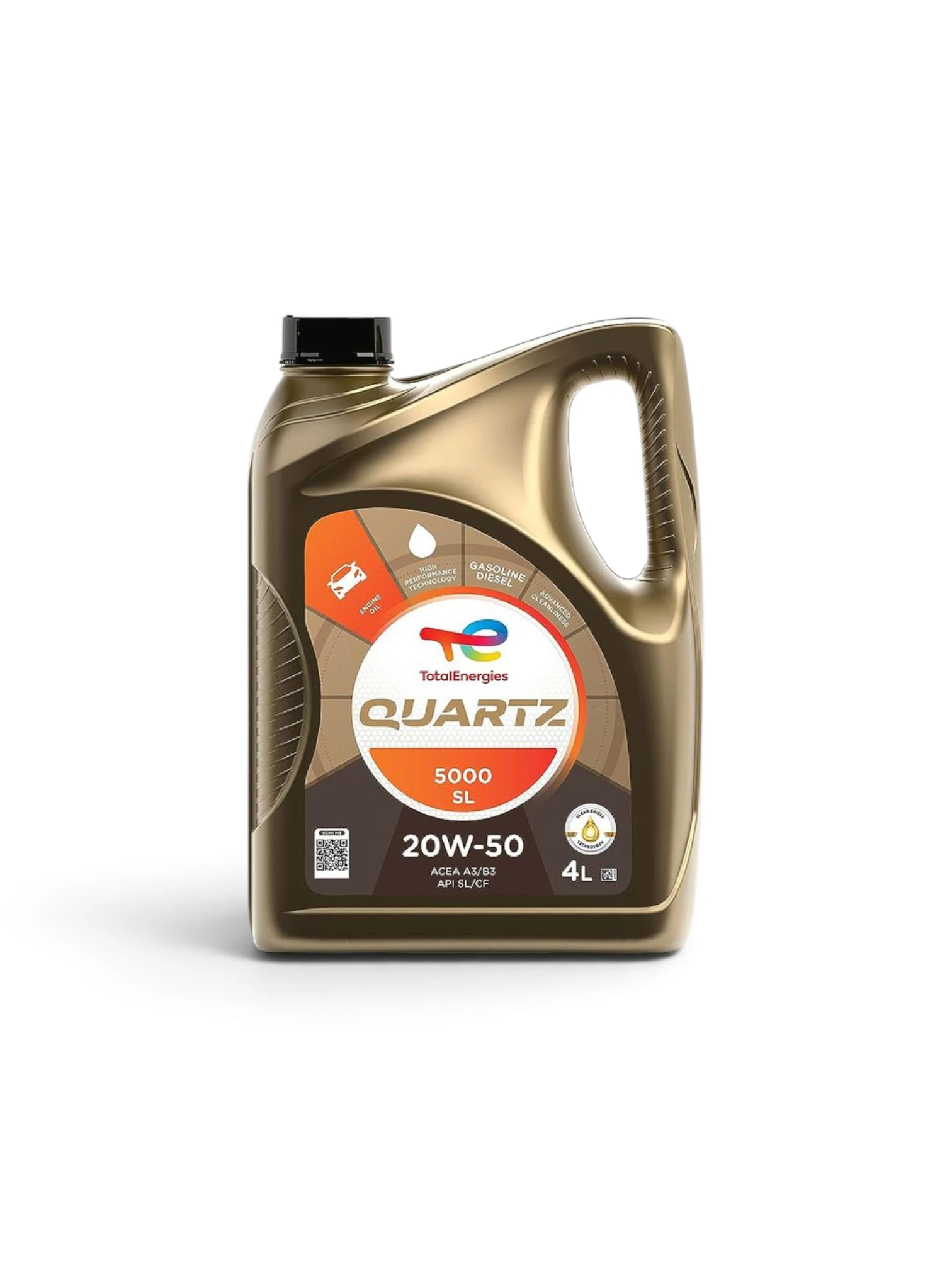 Ulei Motor Total Quartz Energy 20W-50 4L