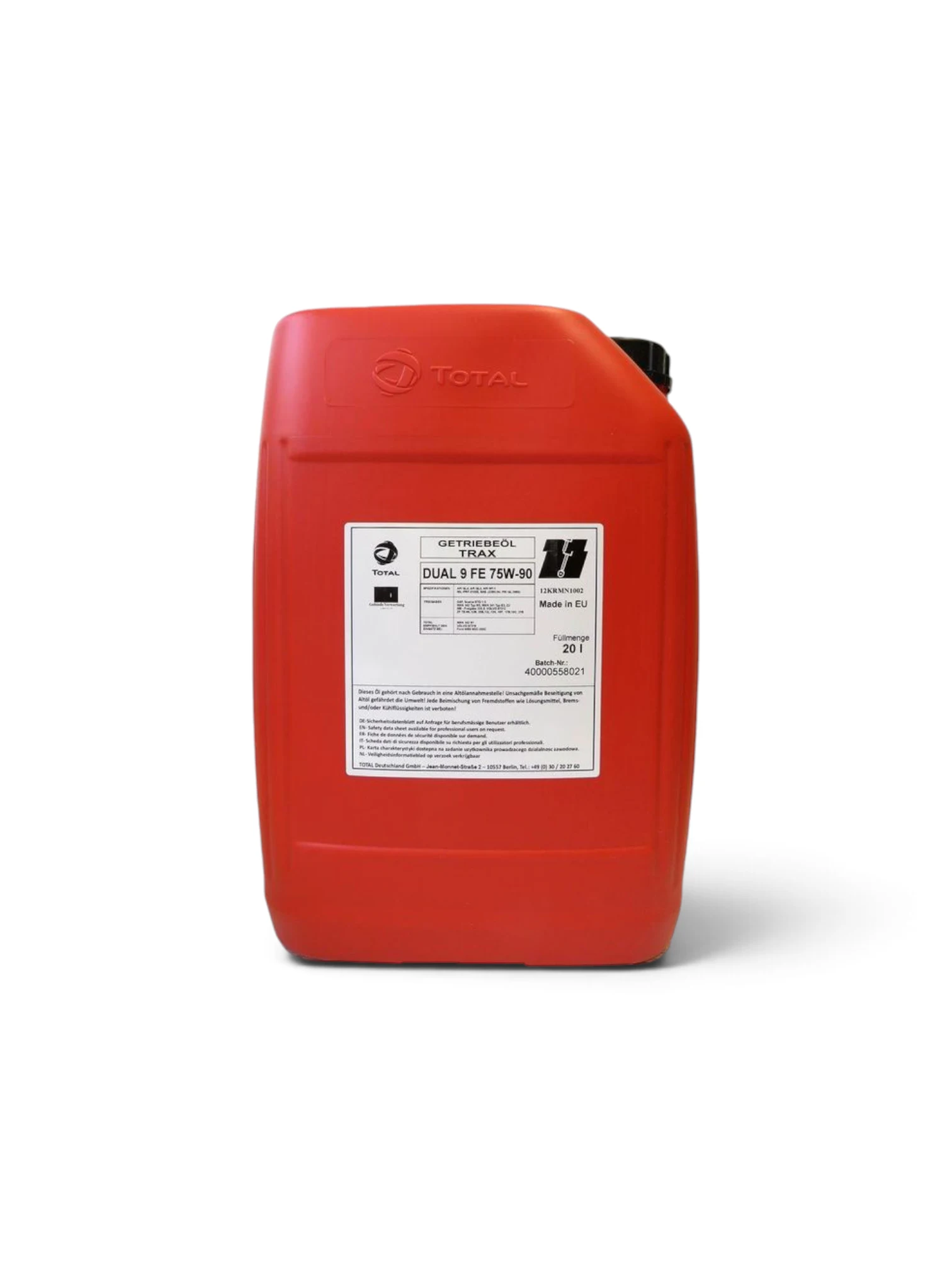 Ulei Total Trax. Dual 9 Fe 75W-90;20L