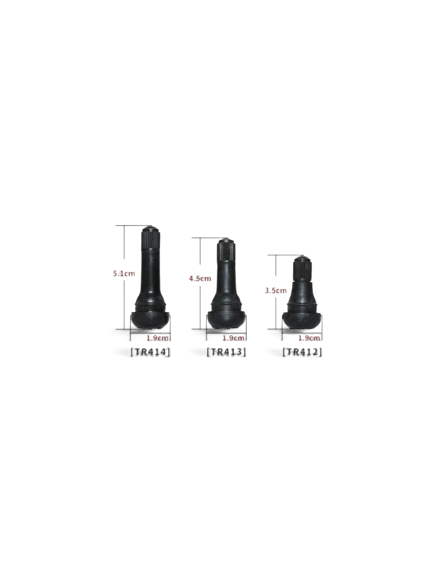 Valva turism tubeless TR412