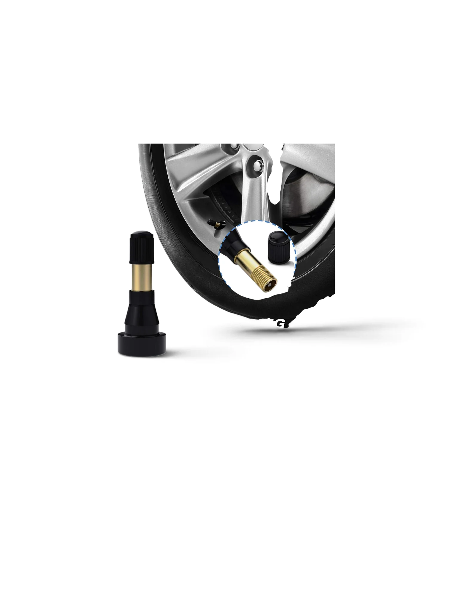 Valva vehicule comerciale, pentru anvelopa tip C, L 44mm, maxim 6.9bari, TR600HP